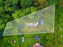 Prodej zahrady, Žandov, 526 m2