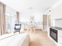 Pronájem bytu 1+kk, Brno, Spolková, 31 m2