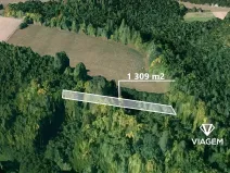 Prodej lesa, Těškovice, 1309 m2