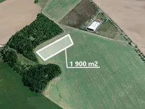 Prodej podílu pole, Sibřina, 703 m2