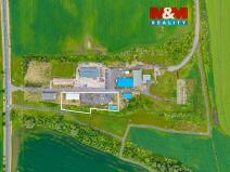 Prodej komerčního pozemku, Droužkovice, Rudé armády, 4200 m2