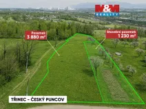 Prodej pozemku pro bydlení, Třinec - Osůvky, 5110 m2