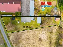 Prodej pozemku pro bydlení, Čížová - Topělec, 558 m2