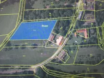 Prodej pozemku pro bydlení, Lhenice, Brusná, 2500 m2