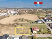 Prodej pozemku pro bydlení, Tábor, 635 m2