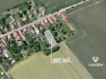 Prodej zahrady, Toušice, 907 m2