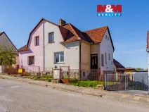Prodej rodinného domu, Dačice - Dačice V, Husova, 56 m2