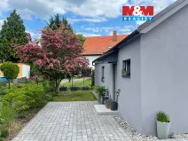 Prodej rodinného domu, Panenské Břežany, Strmá, 73 m2