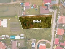Prodej pozemku pro bydlení, Březí, Větrná, 1806 m2