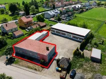 Pronájem skladu, Netín, 525 m2