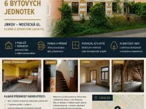 Prodej činžovního domu, Jirkov, Mostecká, 350 m2