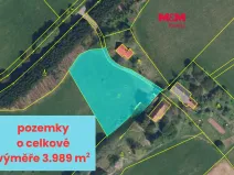 Prodej louky, Dobré, 3989 m2