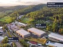 Pronájem výrobních prostor, Písek, 1500 m2