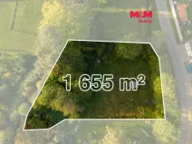 Prodej pozemku pro bydlení, Kunratice u Cvikova, 1655 m2