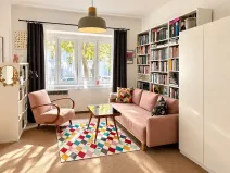 Pronájem bytu 1+kk, Praha - Žižkov, Biskupcova, 47 m2