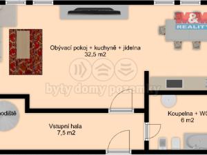 Prodej bytu 3+kk, Praha - Smíchov, Zborovská, 71 m2