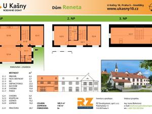 Prodej rodinného domu, Praha - Stodůlky, U kašny, 168 m2