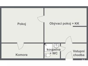 Prodej bytu 2+kk, Strakonice, Písecká, 40 m2