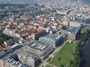 Pronájem kanceláře, Praha - Karlín, Karolinská, 1635 m2