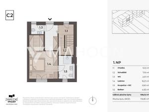 Prodej rodinného domu, Úholičky, 118 m2