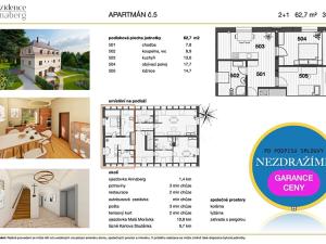 Prodej bytu 2+1, Andělská Hora, 62 m2