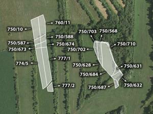 Prodej zemědělské půdy, Tučapy, 9291 m2