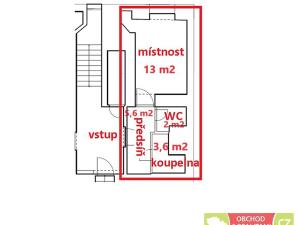 Prodej bytu 1+kk, Praha - Záběhlice, Záběhlická, 24 m2