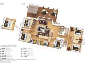 Prodej ubytování, Uzeničky, 590 m2