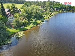 Prodej chaty, Týn nad Vltavou - Hněvkovice na levém břehu Vltavy, 67 m2