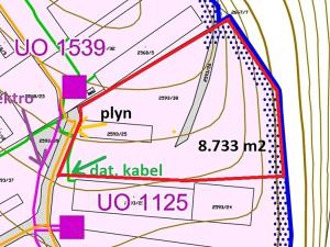 Prodej pozemku pro komerční výstavbu, Žamberk, Orlická kasárna, 8733 m2