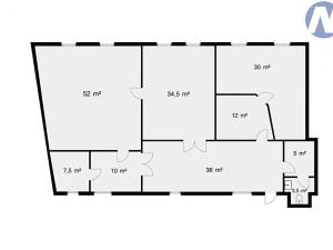 Pronájem obchodního prostoru, Prachatice, Velké náměstí, 200 m2