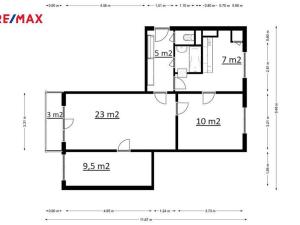 Prodej bytu 3+1, Úpice, Seifertova, 58 m2