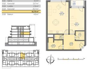 Prodej bytu 2+kk, Kutná Hora, 62 m2