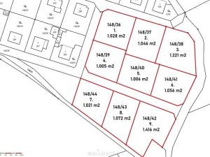 Prodej pozemku pro bydlení, Louňovice pod Blaníkem, 1046 m2