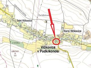 Prodej podílu pozemku pro bydlení, Vlčkovice v Podkrkonoší, 243 m2