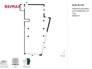 Pronájem obchodního prostoru, Praha - Stodůlky, U Řepory, 240 m2