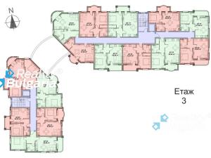 Prodej bytu 2+kk, Sluneční Pobřeží, Bulharsko, 56 m2