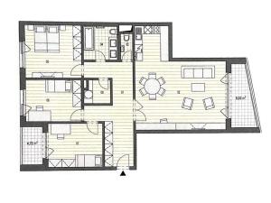 Pronájem bytu 4+kk, Ostrava - Moravská Ostrava, Důlní, 133 m2