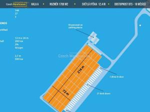 Pronájem skladu, Česká Lípa, 1700 m2