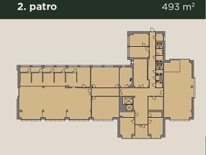 Pronájem kanceláře, Hradec Králové, Nerudova, 30 m2