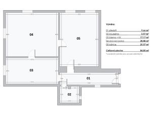 Prodej bytu 2+1, Praha - Nové Město, Malá Štěpánská, 85 m2