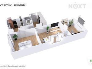 Prodej bytu 3+1, Javorník, Dukelská, 56 m2