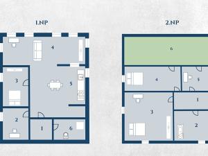 Prodej vícegeneračního domu, Roztoky, Nad Vltavou, 232 m2