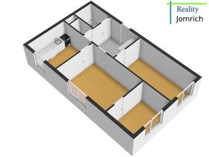 Prodej bytu 3+1, Hrádek nad Nisou, Pod tratí, 60 m2