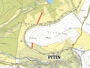 Prodej louky, Pitín, 3935 m2