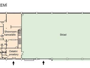 Pronájem skladu, Čestlice, Obchodní, 1393 m2