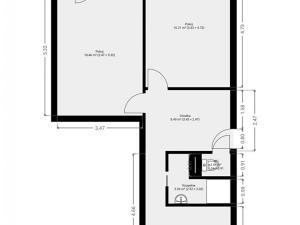 Prodej bytu 2+1, Ústí nad Orlicí, Popradská, 64 m2