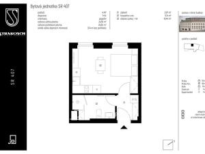 Prodej bytu 1+kk, Kutná Hora, Pod Valy, 26 m2