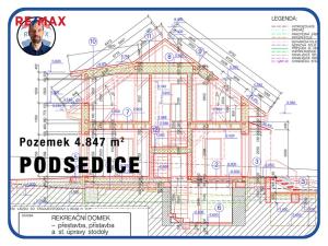 Prodej pozemku pro bydlení, Podsedice, 4847 m2