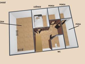 Pronájem rodinného domu, Lhota pod Hořičkami - Újezdec, 100 m2